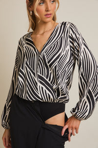 B+W Abstract Bodysuit