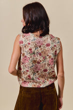 Load image into Gallery viewer, Clay Rose Floral Vest

