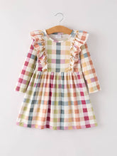 Load image into Gallery viewer, Plaid Ruffle Dress - Kids
