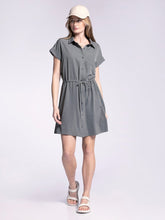 Load image into Gallery viewer, Billie Dress in Pewter Green
