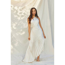 Load image into Gallery viewer, Olympia Pearl Asymmetric Dress
