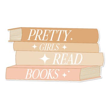 Pretty Girls Read Decal