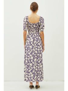 Blueberry Floral Dress