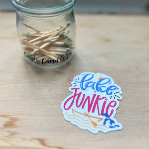 Lake Junkie Decal