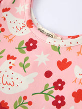 Load image into Gallery viewer, Pink Floral Chicken Dress - Kids
