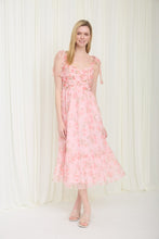 Load image into Gallery viewer, Pink Sweetheart Midi Dress
