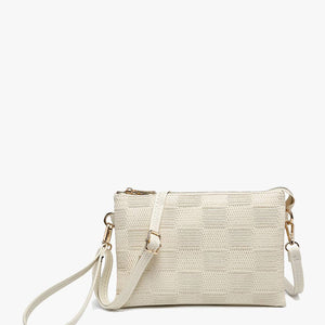 Izzy Checkered Crossbody