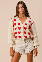 Load image into Gallery viewer, Heart Granny Square Cardi
