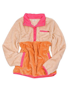 Honey + Hot Pink Pullover