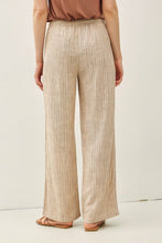 Load image into Gallery viewer, Be Cool Mocha Stripe Wide Leg Pants
