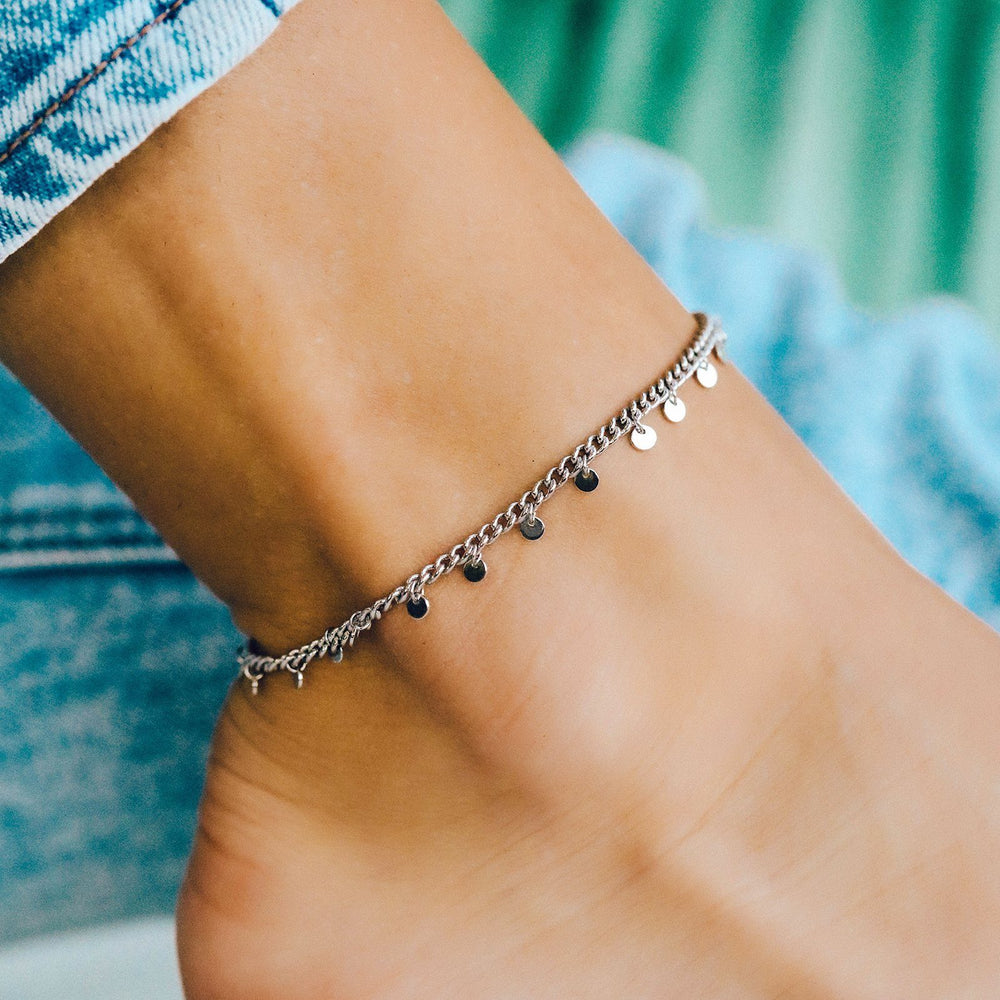 Mini Coin Pura Vida Anklet