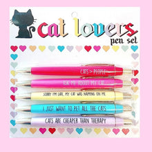 Load image into Gallery viewer, Fun Club Snarky Pen Sets
