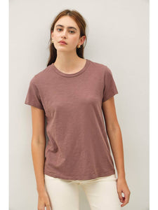 Cocoa Slub Tee
