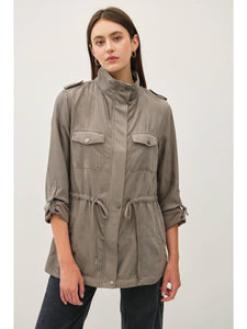Fog Grey Utility Jacket