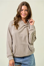 Load image into Gallery viewer, Khaki Zip Hoodie
