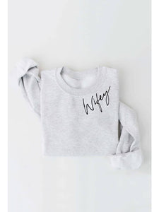 Wifey Heather Sweatshirt