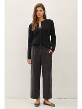 Load image into Gallery viewer, Black Wide Tencel Pants
