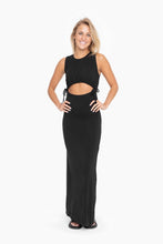 Load image into Gallery viewer, Reversible Black Cut-Out Maxi
