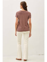 Load image into Gallery viewer, Cocoa Slub Tee
