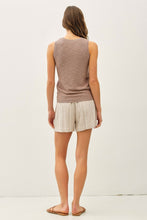 Load image into Gallery viewer, Be Cool Mocha Stripe Shorts
