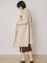 Load image into Gallery viewer, Oatmeal Draped Cardigan
