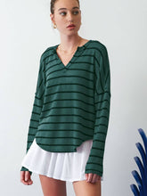 Load image into Gallery viewer, Hunter Striped L/S Top - Plus
