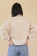 Load image into Gallery viewer, Taupe Textured Sweater
