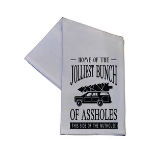 Jolliest Bunch Tea Towel