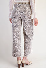 Load image into Gallery viewer, Easel Ivory Leopard Pants
