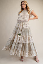 Load image into Gallery viewer, Easel Olive Printed Linen Top
