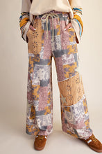 Load image into Gallery viewer, Mustard Patchwork Pants
