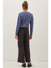 Load image into Gallery viewer, Charcoal Tencel Cargo Pants
