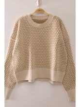 Load image into Gallery viewer, Ivory Geometric Sweater
