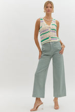 Load image into Gallery viewer, Seafoam Wide Leg Pants
