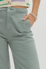 Load image into Gallery viewer, Seafoam Wide Leg Pants
