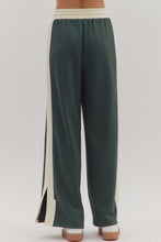 Load image into Gallery viewer, Dark Green Panel Pants

