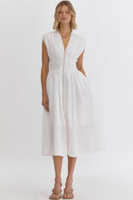 Load image into Gallery viewer, Ivory Zip Dress
