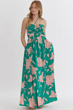Load image into Gallery viewer, Jade + Pink Floral Maxi
