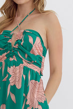 Load image into Gallery viewer, Jade + Pink Floral Maxi
