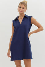 Load image into Gallery viewer, Navy Tank Dress
