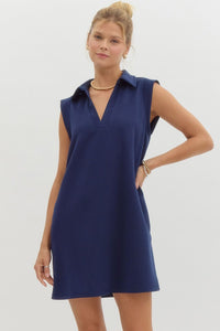 Navy Tank Dress