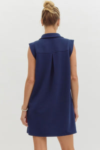 Navy Tank Dress