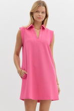 Load image into Gallery viewer, Hot Pink Tank Dress
