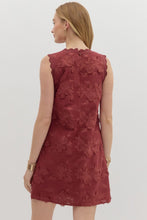 Load image into Gallery viewer, Wine Lace Tank Dress
