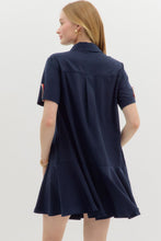 Load image into Gallery viewer, Navy Polo Dress
