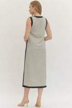 Load image into Gallery viewer, Entro +W Stripe Midi Tank Dress
