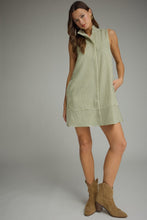 Load image into Gallery viewer, Olive Stripe Collared Dress
