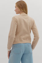 Load image into Gallery viewer, Oatmeal Double Layered Cardi

