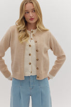 Load image into Gallery viewer, Oatmeal Double Layered Cardi
