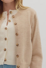 Load image into Gallery viewer, Oatmeal Double Layered Cardi
